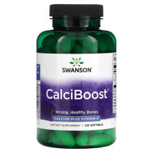 Swanson, CalciBoost`` 120 мягких таблеток