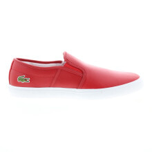 Красные мужские кроссовки Lacoste купить от $90