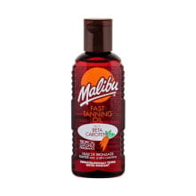 Купить средства для загара и защиты от солнца Malibu: Malibu Fast Tanning Oil 100 ml sonnenschutz wasserfest für Frauen