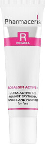 Ultraaktives Gesichtsgel gegen Erythem - Pharmaceris Ultra Active Face Gel