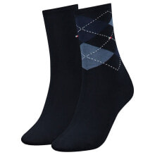 TOMMY HILFIGER Check Socks 2 Pairs