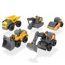 DICKIE TOYS Set 5 Vehicles Volvo Micro 9 Cm