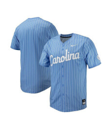 Nike men's Carolina Blue North Carolina Tar Heels Pinstripe Replica Baseball Jersey