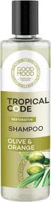 Haarshampoo mit Olivenöl und Orangenblütenextrakt - Good Mood Tropical Code Restorative Shampoo Olive & Orange