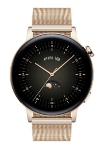 Смарт-часы huawei WATCH GT 3 3,35 cm (1.32&quot;) 42 mm AMOLED Золото GPS (спутниковый) 55027151