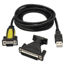 AISENS USB A Male To Serie RS232 Male 1.8 m Adapter