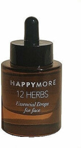 Pflegendes Anti-Aging Gesichtsserum mit Tröpfchen aus wertvollsten Ölen - Happymore 12 Herbs Essential Drops