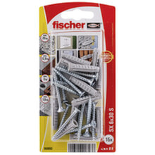 Wall plugs and screws Fischer Wall plugs and screws 15 Units (6 x 30 mm)