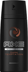 Дезодоранты axe Dark Temptation Deodorant Body Spray Мужской парфюмированный дезодорант и спрей для тела 150 мл