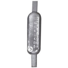 TECNOSEAL Sealine 3kg Oval Anode With Stainless Steel Strap