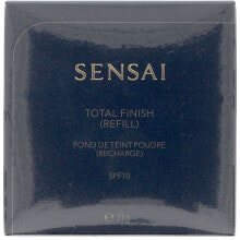 Купить пудра для лица Sensai: Основа под макияж в виде пудры Sensai Total Finish Nº TF203 Natural beige Spf 10 11 g перезарядка