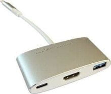USB-концентраторы stacja/репликатор LC-Мощность LC-Мощность USB 3.0 1-Портовый МУЛЬТИ-внешний Тип-C