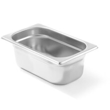 Посуда и емкости для хранения продуктов GN container 1/4 stainless steel Profi Line height 200 mm - Hendi 801604