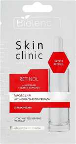 Regenerierende Gesichtsmaske mit Lifting-Effekt - Bielenda Skin Clinic Professional Retinol Mask