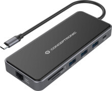 Stacja/replikator Conceptronic DONN15G USB-C