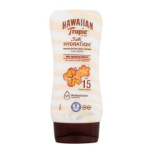 Hawaiian Tropic Silk Hydration Protective Sun Lotion SPF15 180 ml sonnenschutz wasserfest unisex