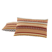 Pillowcase Alexandra House Living Siena Ocre 50 x 75 cm (2 Units)