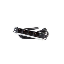 Купить компьютеры для дайвинга Monolyth: MONOLYTH 3052000 10´´ Rack Power Strip 4 Outlets rack power strip 8 outlets