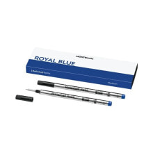 Купить письменные ручки Montblanc: Заправка ручки Montblanc ROYAL BLUE Синий (2 штук)