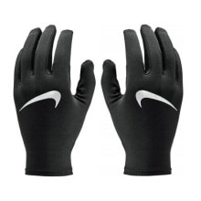 Rękawiczki na zimę Nike Miler czarne Swoosh - N.RG.L4.042