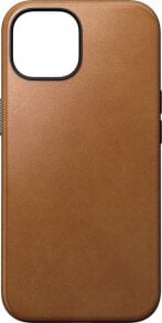 Nomad Nomad Modern Leather Case, english tan - iPhone 15