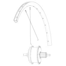 MAVIC Rear Ksyrium S Disc EBM Road Rim