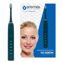 Oromed ORO-BRUSH GREEN - Adult - Sonic toothbrush - Massage - Polishing - Sensitive - Whitening - 38000 movements per minute - Green - 2 min