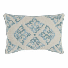 Cushion cover DKD Home Decor 60 x 1 x 40 cm Blue Traditional