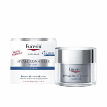 Anti-aging cosmetics for face care ночной антивозрастной крем Eucerin Hyaluronic Filler 50 ml