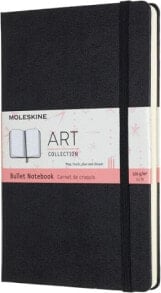 Moleskine Notes MOLESKINE L (13x21cm) Art Bullet w kropki, twarda oprawa, 160 stron, czarny