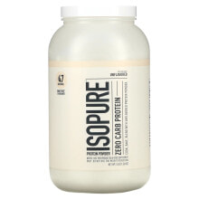 Сывороточный протеин Isopure, Isopure, протеиновый порошок с нулевым содержанием углеводов, без добавок, 454 г (1 фунт)
