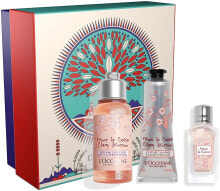 L'Occitane Cherry Blossom - Duftset (Eau de Toilette 7.5 ml + Duschgel 75 ml + Handcreme 30 ml)