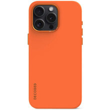 AntiMicrobial Silicone Backcover iPhone 15 Pro Max Apricot