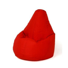 Pouffe GO GIFT Red 105 x 80 cm Pear