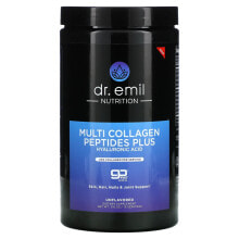 Dr Emil Nutrition, Multi Collagen Peptides Plus Hyaluronic Acid Powder, Unflavored, 316.5 g