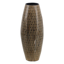 Vase Black Beige 20 x 20 x 50 cm