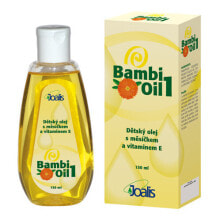 Средства для ухода за кожей малыша Joalis Bambi Oil 1 Детское масло для тела и массажное масло  с календулой и витамином Е 150 мл
