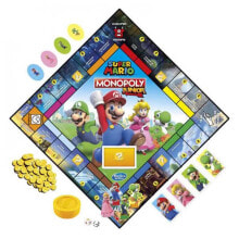 MONOPOLY Junior Super Mario Spanish Board Game