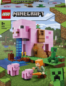 Игровые наборы конструктор LEGO Minecraft 21170 Дом-свинья