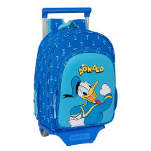 SAFTA With Trolley Wheels Donald Infantil Backpack