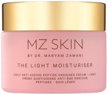 Купить увлажнение и питание кожи лица MZ SKIN: The Light Moisturiser - Daily Anti-Aging Peptide Enriched Cream