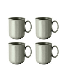 Rosenthal clay Set of 4 Mugs, Service for 4