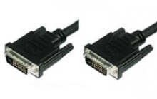 Techly ICOC-DVI-8100 DVI кабель 1,8 m DVI-D Черный