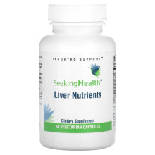 Seeking Health, Liver Nutrients, 60 вегетарианских капсул