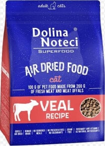 Купить сухие корма для кошек Dolina Noteci: Dolina Noteci DOLINA NOTECI Superfood Danie z cielęciny- karma suszona dla kota 1kg