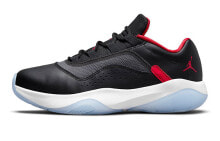 Jordan Air Jordan 11 CMFT Low 耐磨防滑 低帮 复古篮球鞋 GS 黑红白拼色 / Кроссовки Jordan Air Jordan 11 CMFT Low GS CZ0907-006