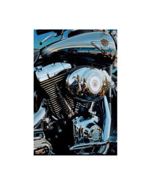 Trademark Global roderick Stevens Sunset & Motorcycle Canvas Art - 19.5