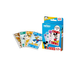 DISNEY Letter Set 4 In 1 Mickey & Friends Card Game