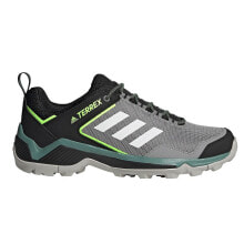 Мужская спортивная обувь для треккинга Мужские кроссовки спортивные треккинговые серые текстильные низкие демисезонные Adidas Terrex Eastrail