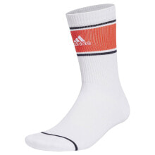 ADIDAS Cushioned Sportswear Logo Graphic crew socks 2 pairs